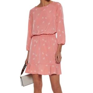 NWT Joie‎ Arryn B Printed Voile Mini Dress Dandelion Print